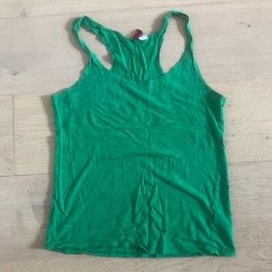 H&M green tank top
